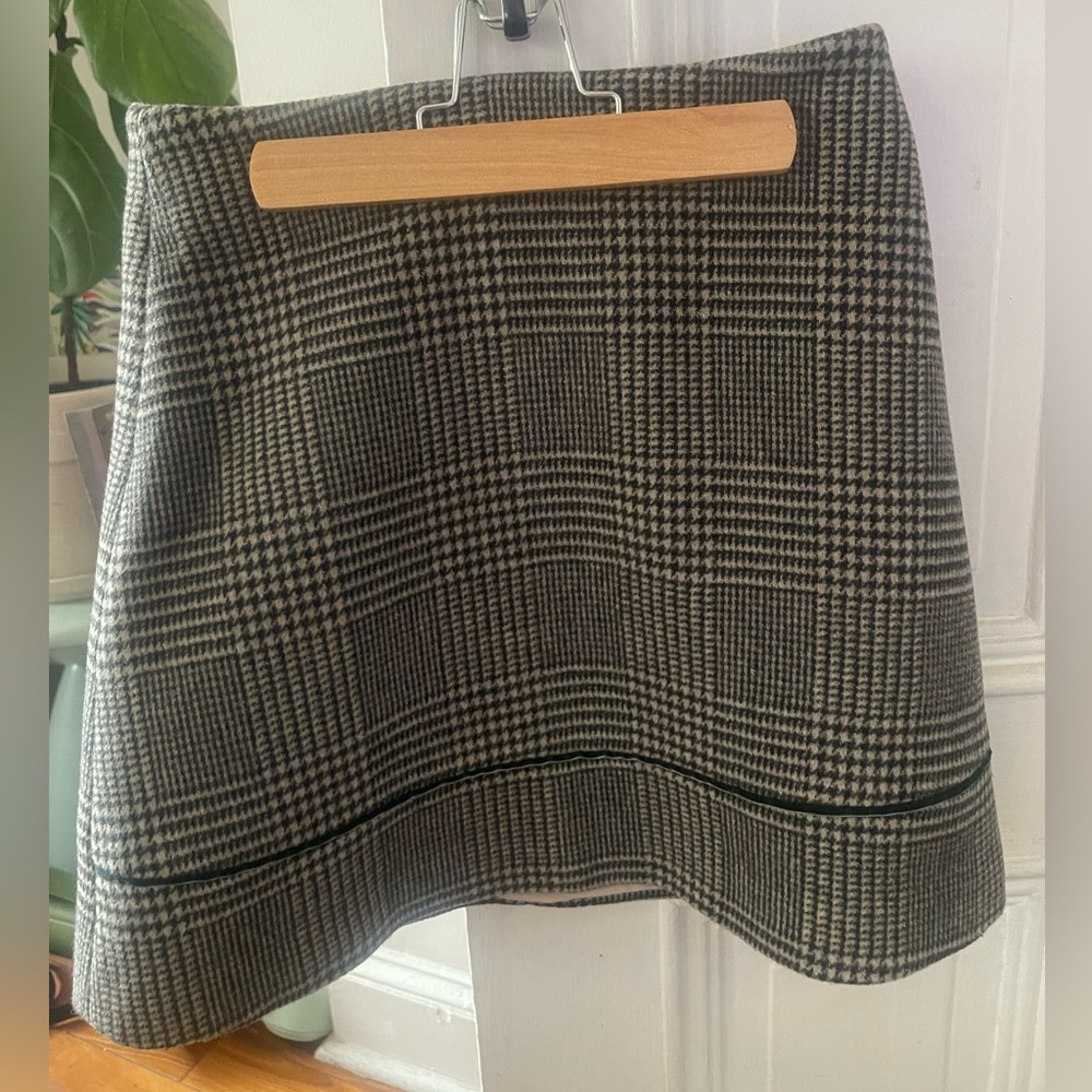 Plaid Mini skirt